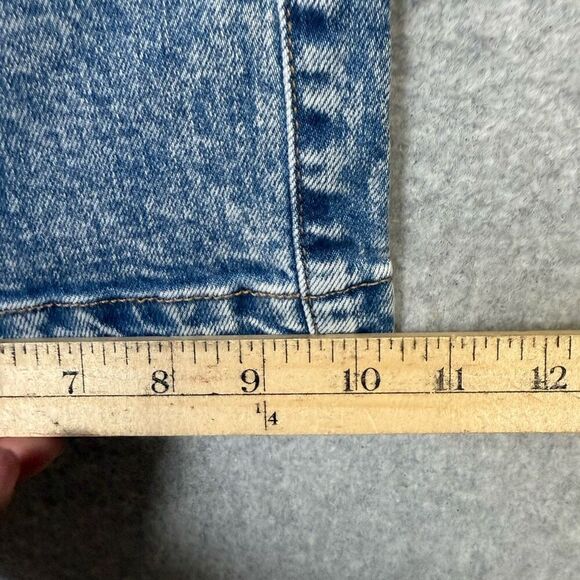 Brand New Kancan Juniors Size 13/30 90s Flared Leg Jeans Light Blue Acid Wash - Picture 6 of 13